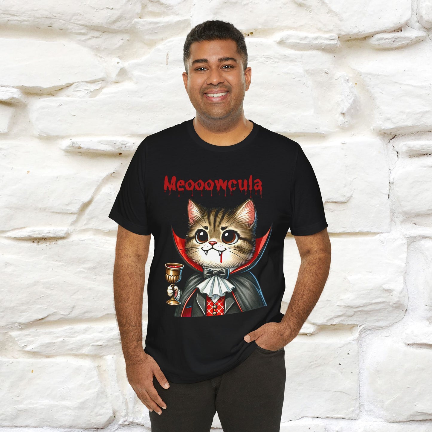 "Meooowcula" Cat T-shirt |Nunu&Miao Studio - Nunu&Miao Studio