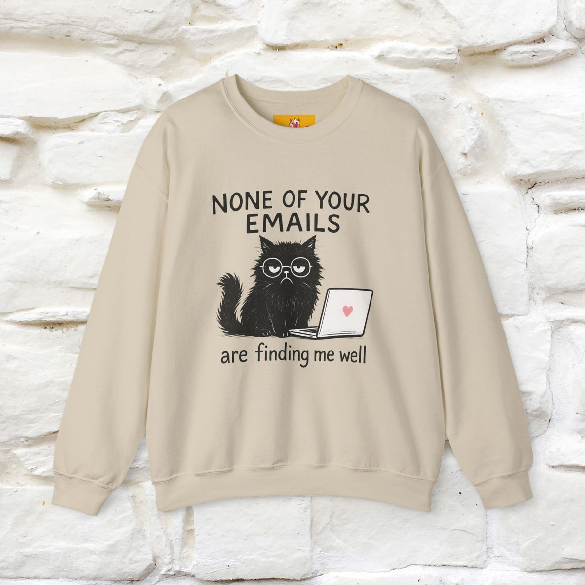 ''None Of Your Emails ...'' | Cute Cat Sweatshirt | Nunu&Miao Studio