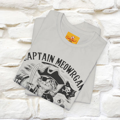 Captain Meowrgan Treasure Hunter |  |Cat T-Shirt | Nunu&Miao Studio - Nunu&Miao Studio