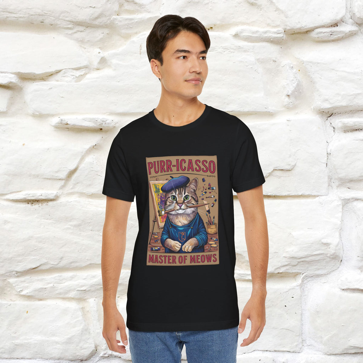 ''Purr-Icasso Masters Of Meows'' | CatT-Shirt | Nunu&Miao Studio