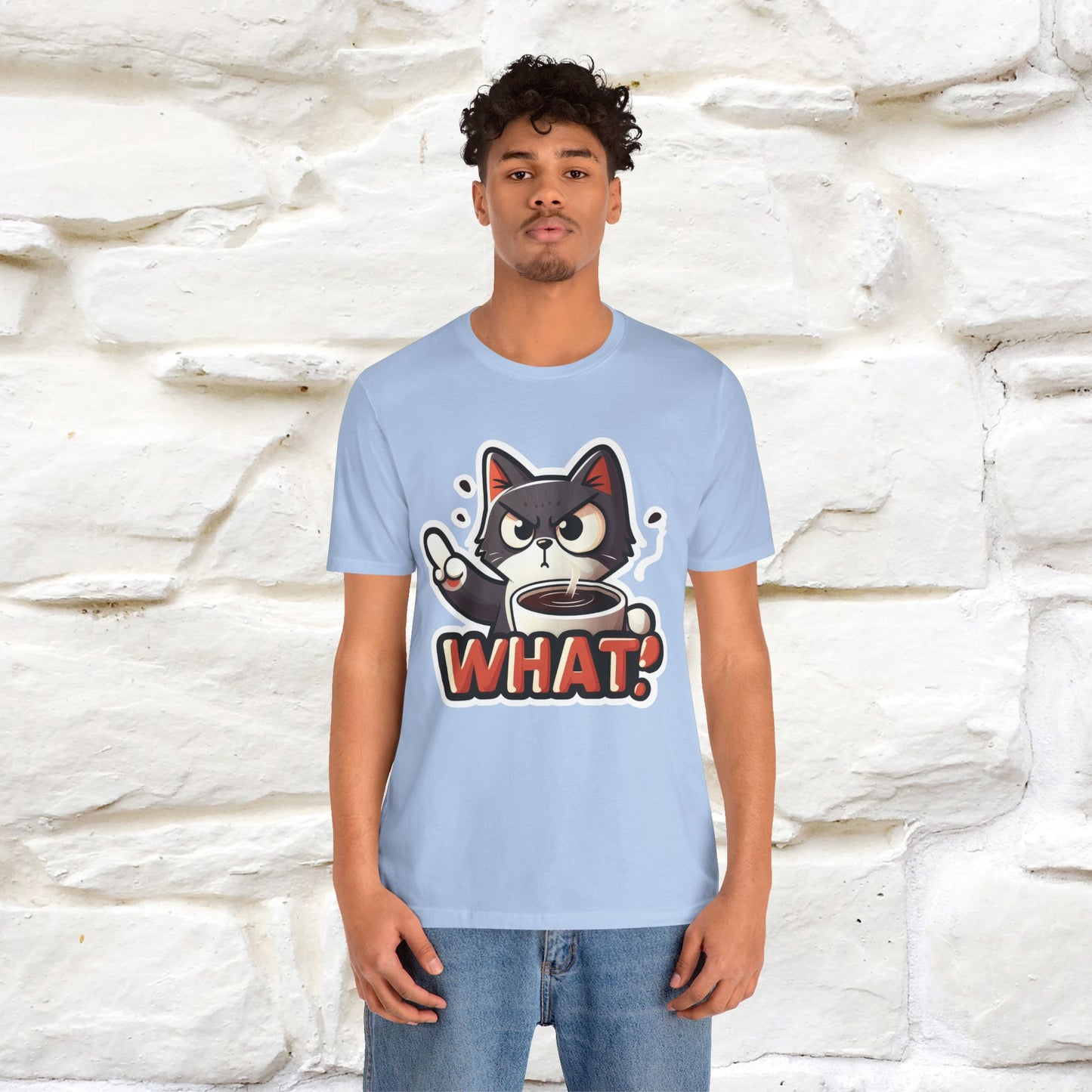 ''What !'' | Cat T-Shirt  | Nunu&Miao Studio - Nunu&Miao Studio