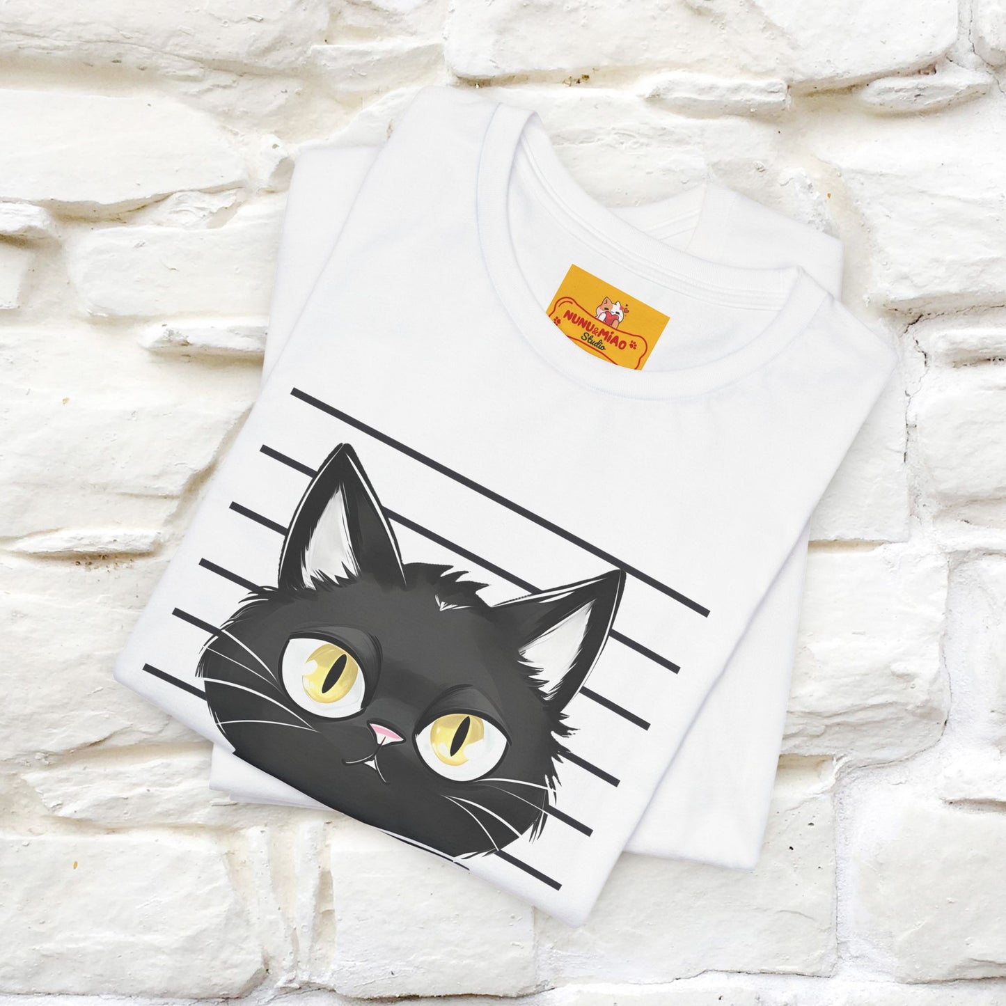 "Bad Cattitude" Cat T-Shirt | Nunu&Miao Studio - Nunu&Miao Studio
