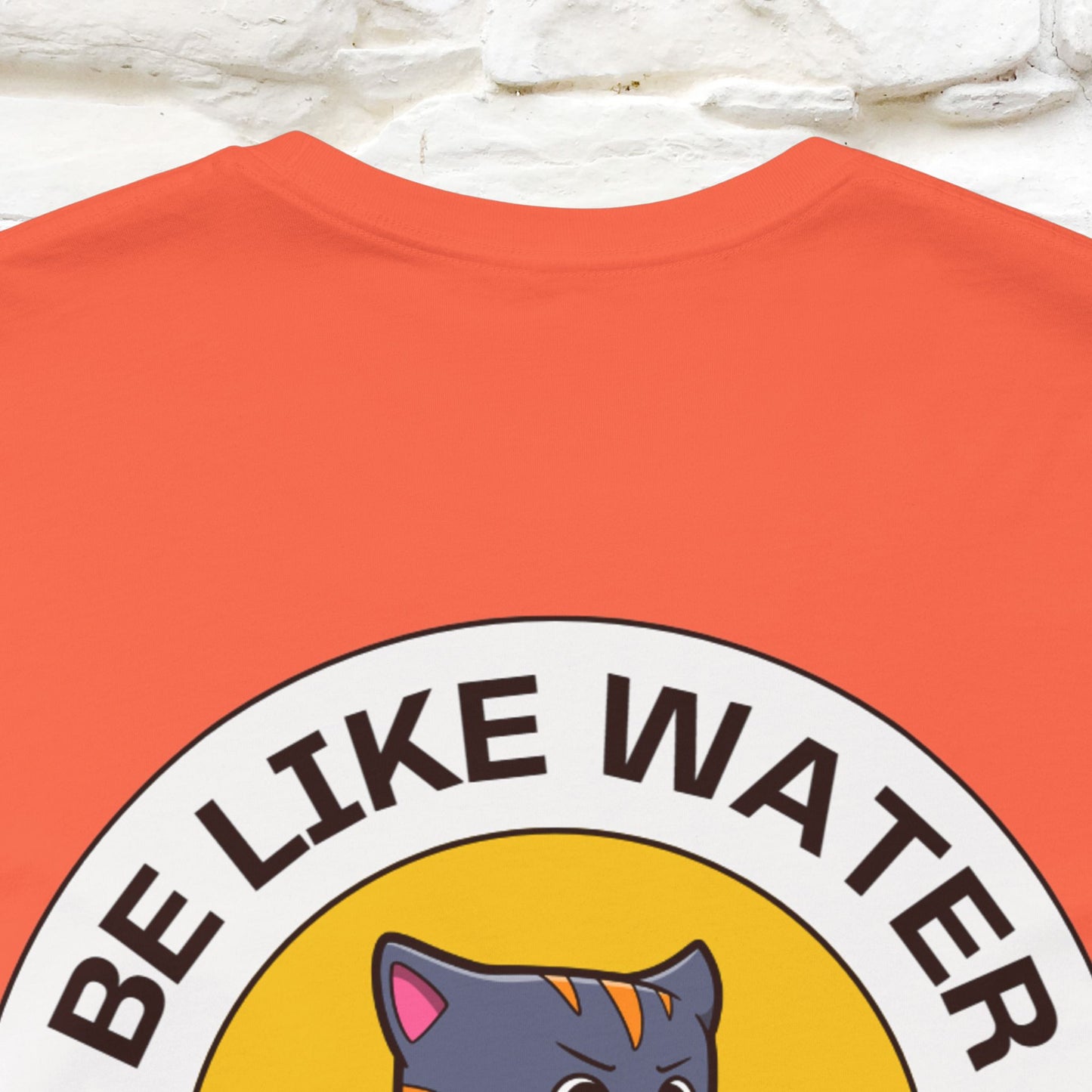 "Be Like Water: Cattitude Master | Cat T-Shirt |Nunu&Miao Studio - Nunu&Miao Studio