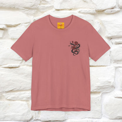 "The Rose and The Snake " Halloween T-shirt |Nunu&Miao Studio