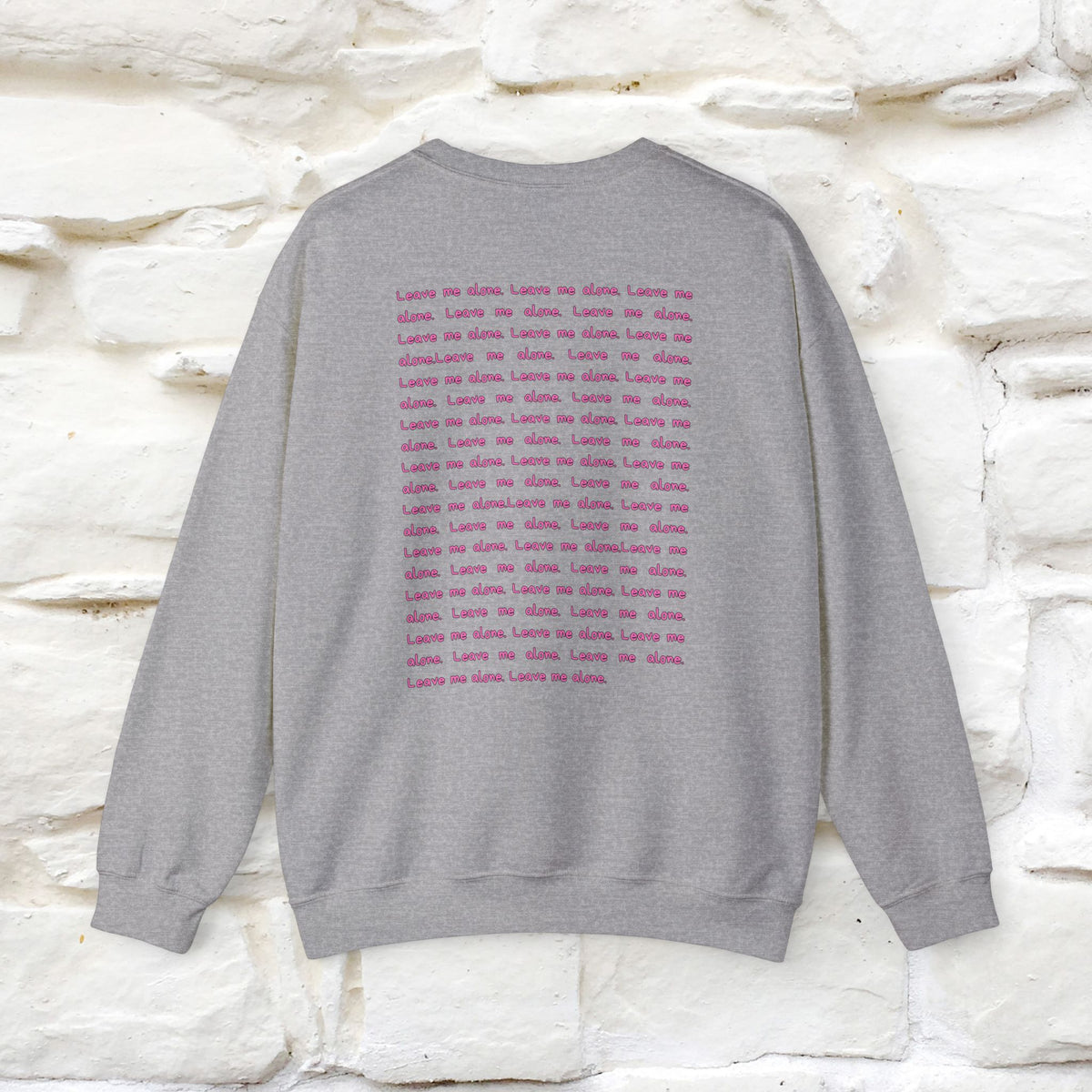 ''Leave Me Alone'' |Cat Sweatshirt | Nunu&Miao Studio