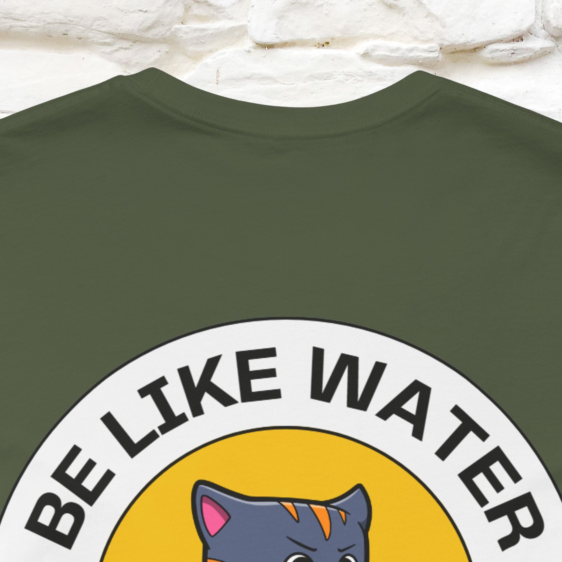 "Be Like Water: Cattitude Master | Cat T-Shirt |Nunu&Miao Studio - Nunu&Miao Studio