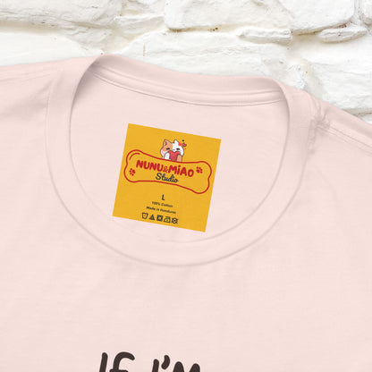 ''If I'm Moody Give Me Foody''| Funny T-Shirt | Nunu&Miao Studio