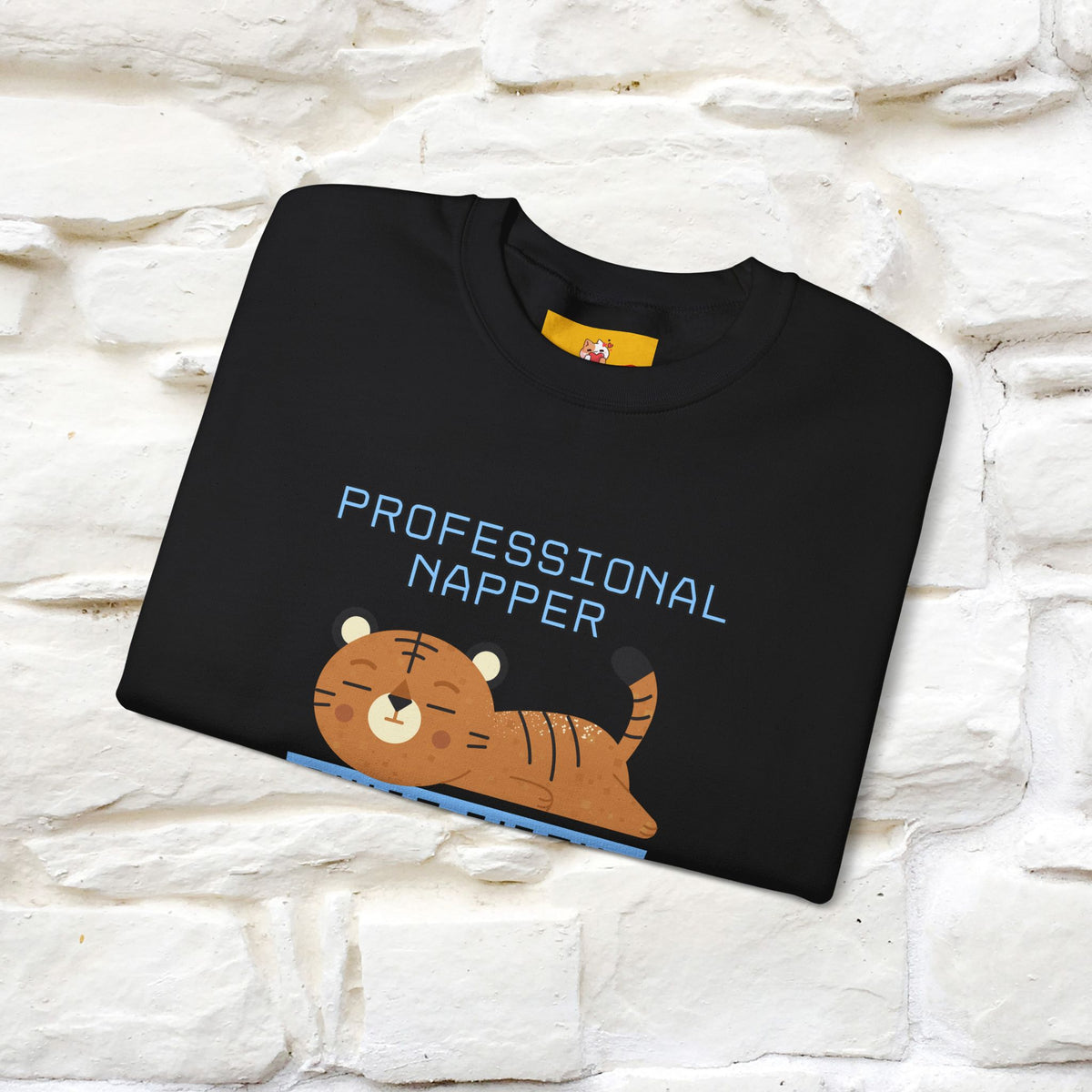 ''Professional Napper Since Birth'' |Cat Sweatshirt | Nunu&Miao Studio