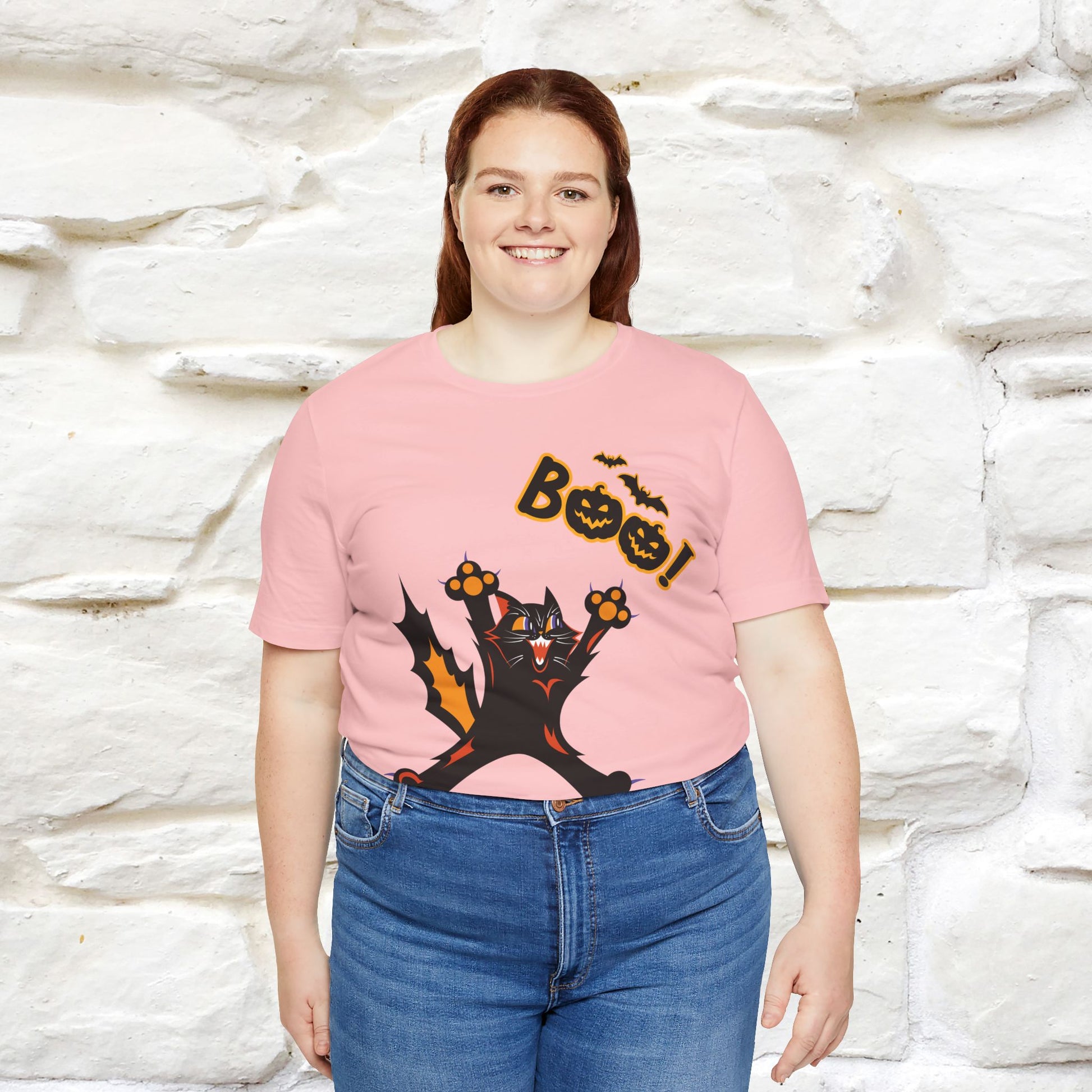 "Boo" Cat  T-shirt |Nunu&Miao Studio - Nunu&Miao Studio