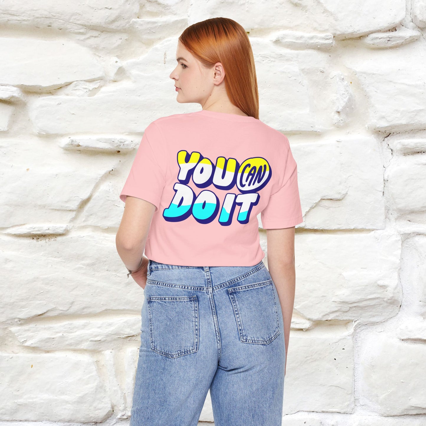 "You Can Do It'' | Front & Back Design | Nunu&Miao Studio - Nunu&Miao Studio