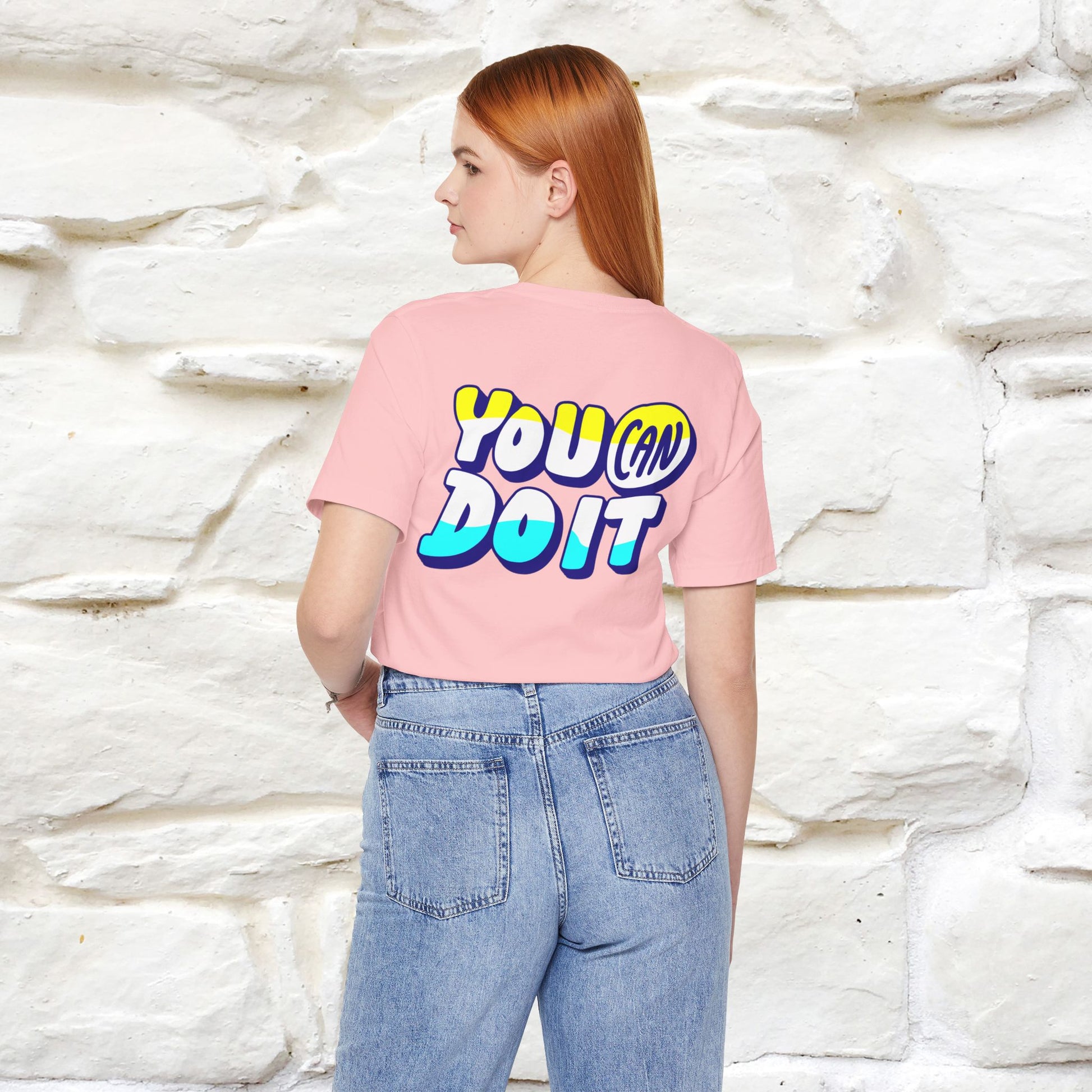 "You Can Do It'' | Front & Back Design | Nunu&Miao Studio - Nunu&Miao Studio