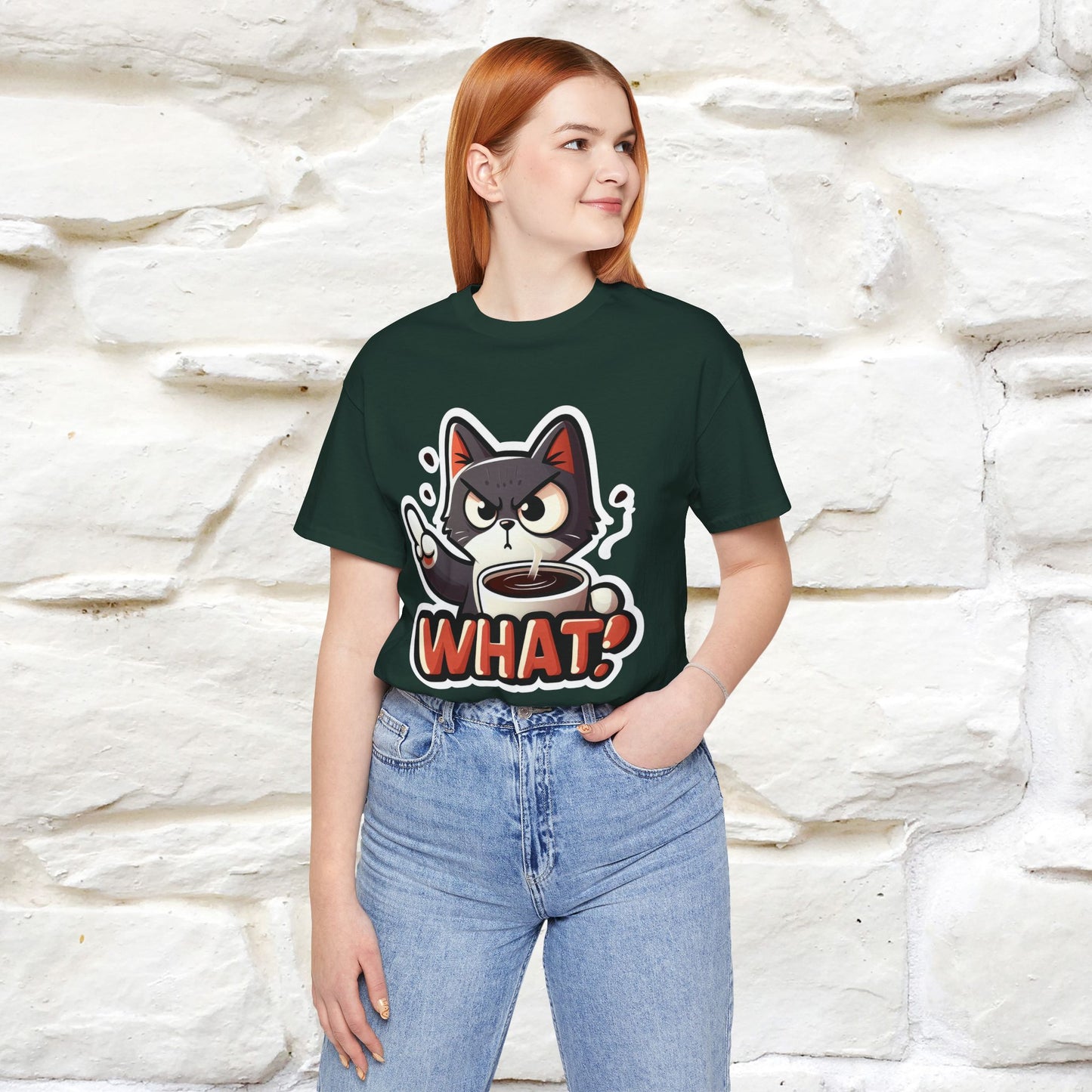 ''What !'' | Cat T-Shirt  | Nunu&Miao Studio - Nunu&Miao Studio