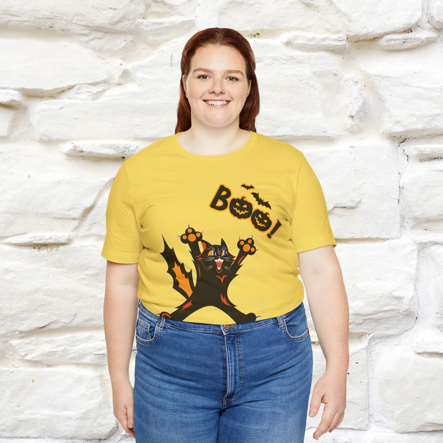 "Boo" Cat  T-shirt |Nunu&Miao Studio - Nunu&Miao Studio