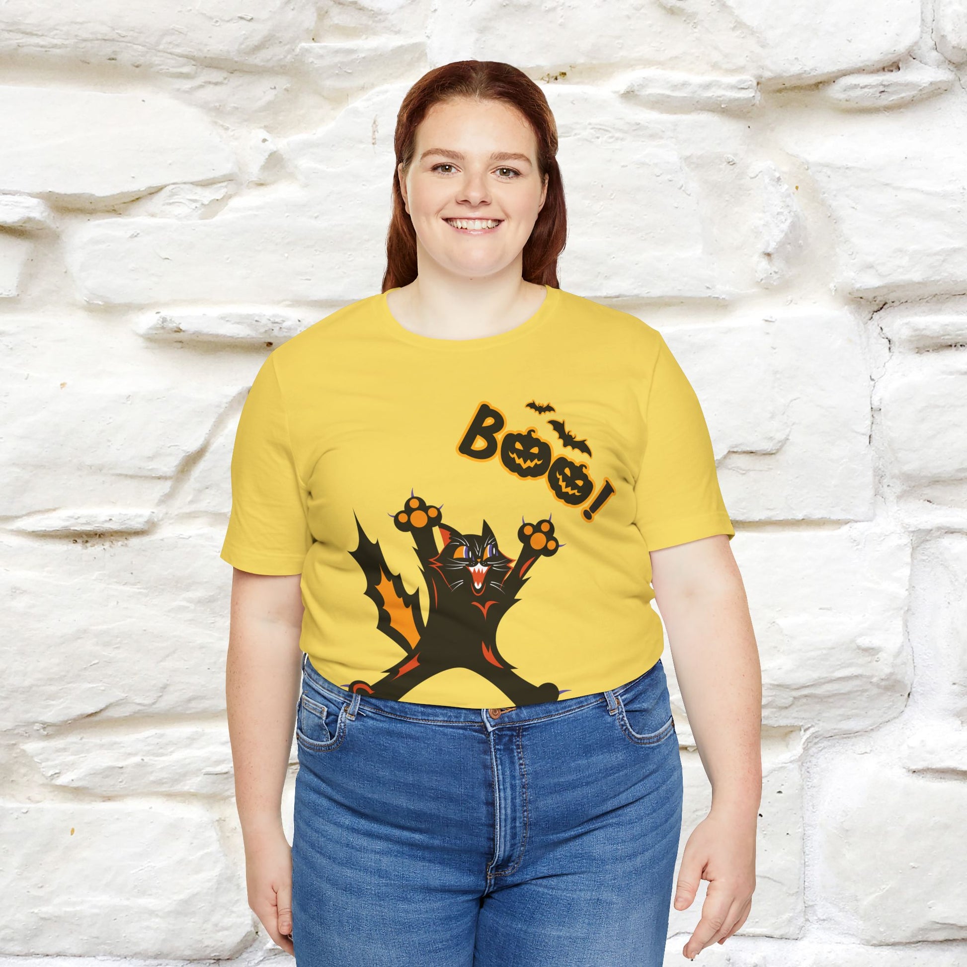 "Boo" Cat  T-shirt |Nunu&Miao Studio - Nunu&Miao Studio