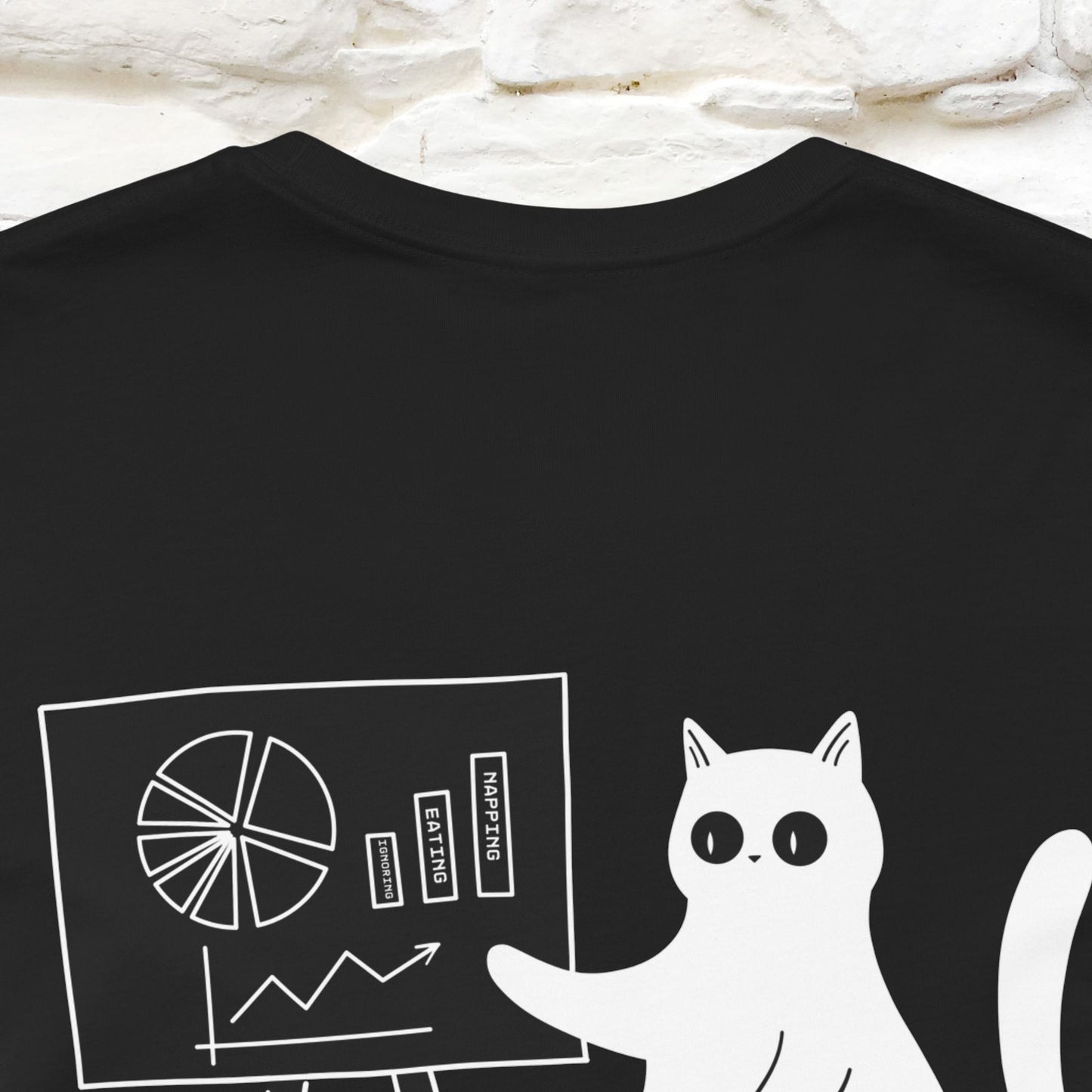 “Trust me, I’m statistically significant.”|  Cat T-Shirt | Front & Back Design | Nunu&Miao Studio