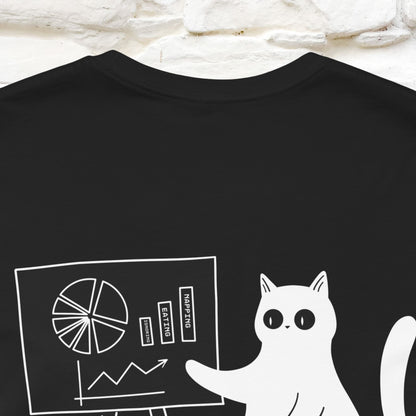 “Trust me, I’m statistically significant.”|  Cat T-Shirt | Front & Back Design | Nunu&Miao Studio