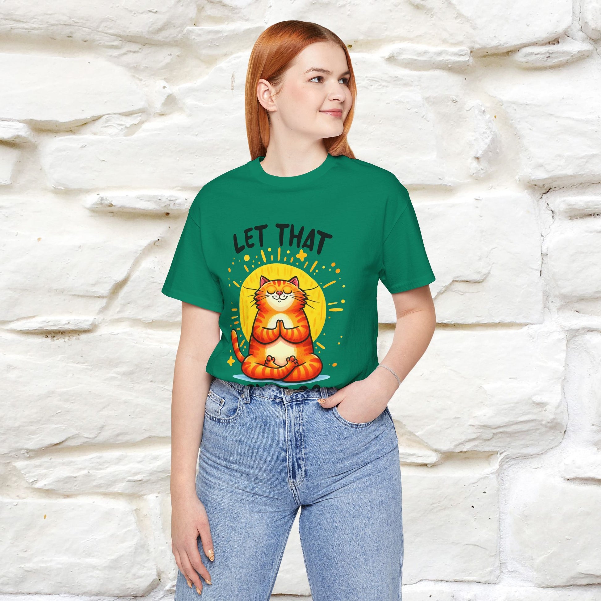"Let That Sh*t Go" Cat T-shirt |Nunu&Miao Studio - Nunu&Miao Studio