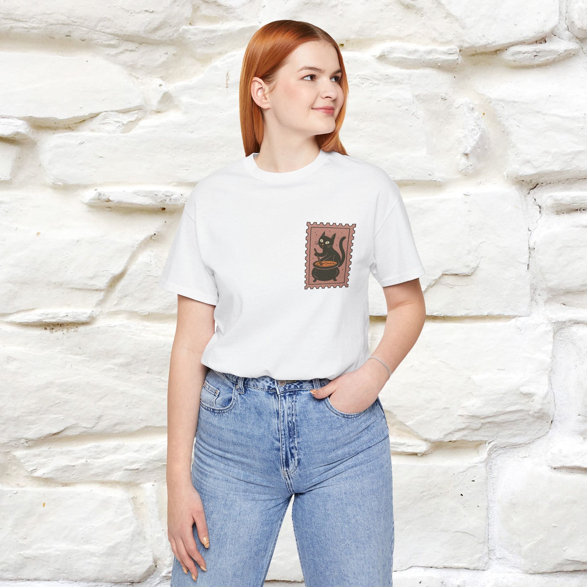 "Let-s Get Halloweeind" Hakkoween Cat T-shirt |Nunu&Miao Studio - Nunu&Miao Studio