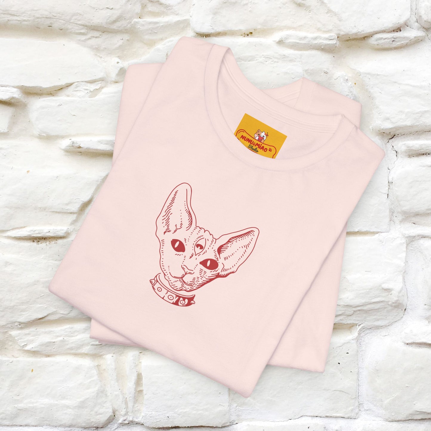 ''Illusion'' Cat T-Shirt Front and Back Design | Nunu&Miao Studio - Nunu&Miao Studio