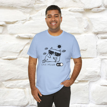 ''Chill Mode on'' Cat T-Shirt | Nunu&Miao Studio