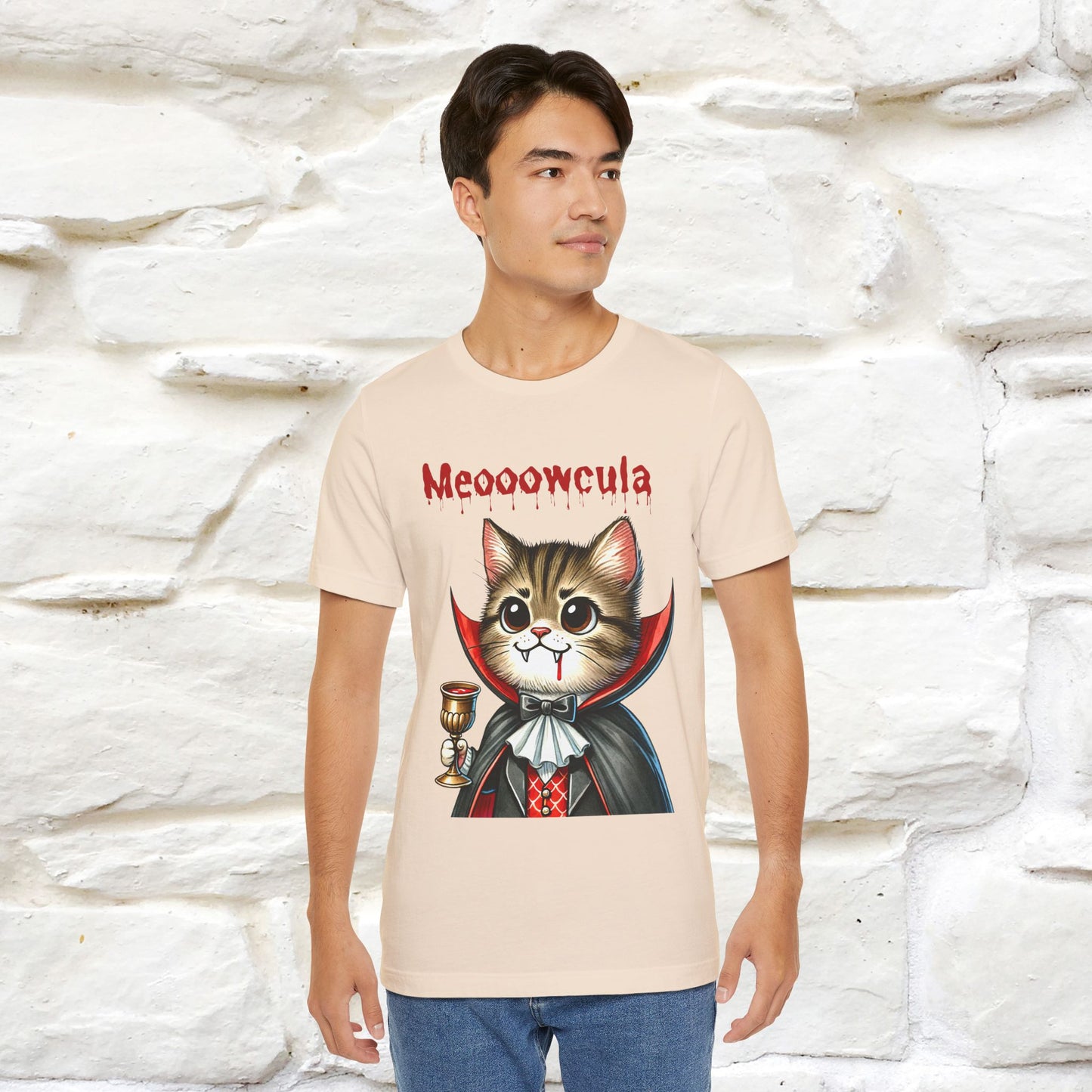 "Meooowcula" Cat T-shirt |Nunu&Miao Studio - Nunu&Miao Studio