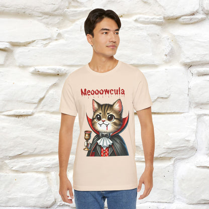 "Meooowcula" Cat T-shirt |Nunu&Miao Studio - Nunu&Miao Studio