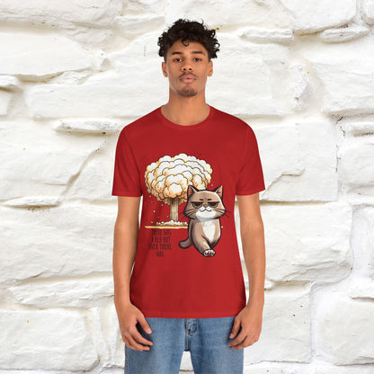 ''The Red Dot Chase'' Funny Cat T-Shirt | Nunu&Miao Studio - Nunu&Miao Studio