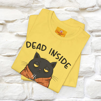 "Dead Inside But Caffeinated" |Funny T-Shirt | Nunu&Miao Studio - Nunu&Miao Studio