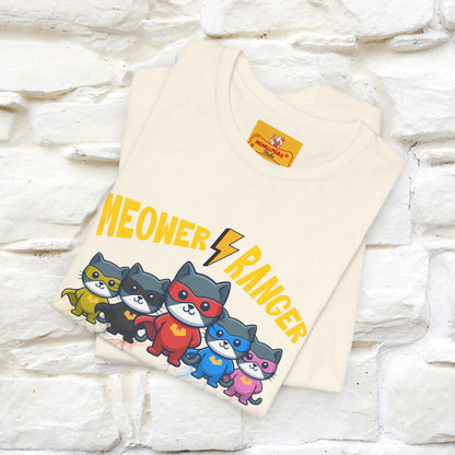 ''Meower Ranger''| CatT-Shirt | Nunu&Miao Studio - Nunu&Miao Studio