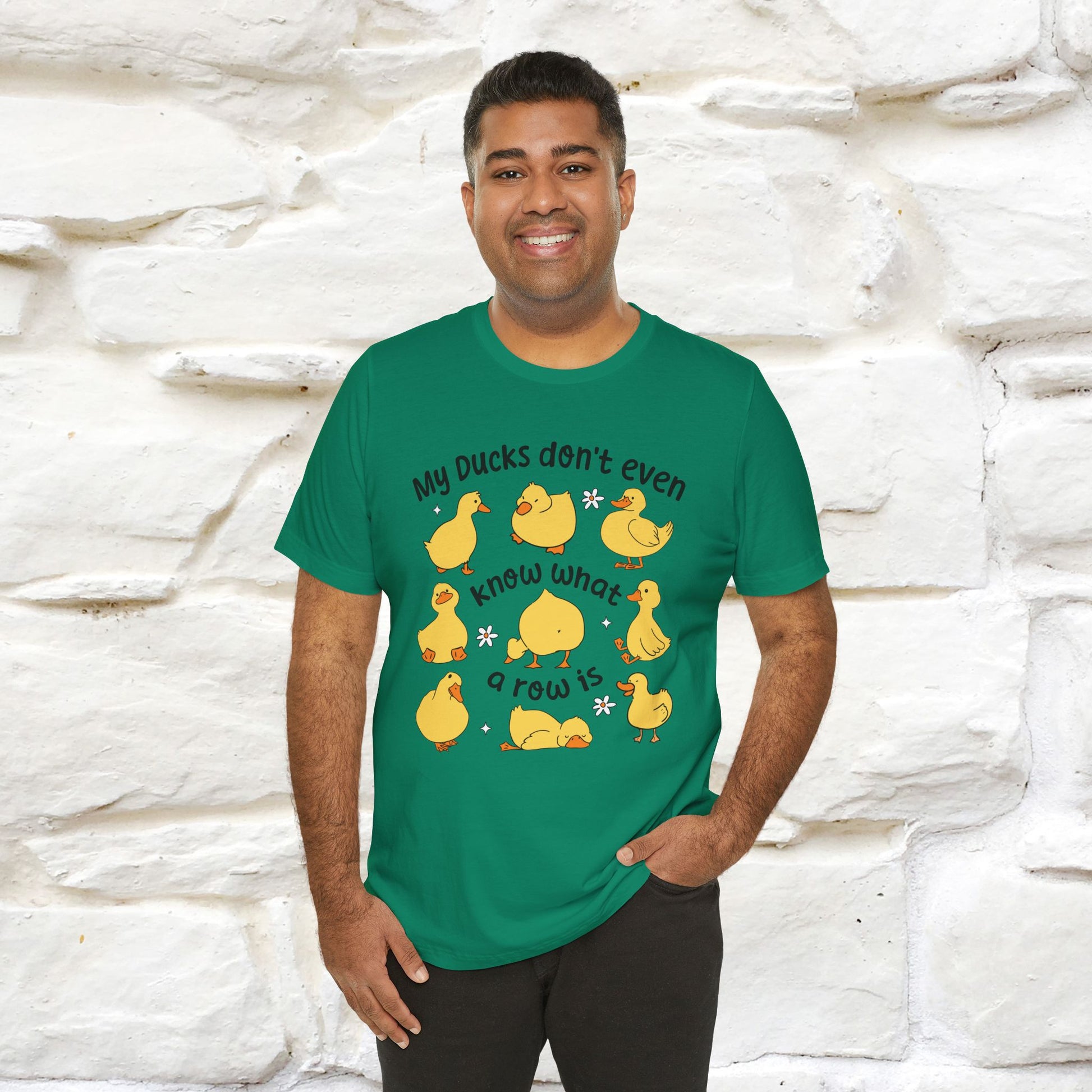 "My Duck Don't Even Know What A Row Is" Funny T-shirt |Nunu&Miao Studio - Nunu&Miao Studio