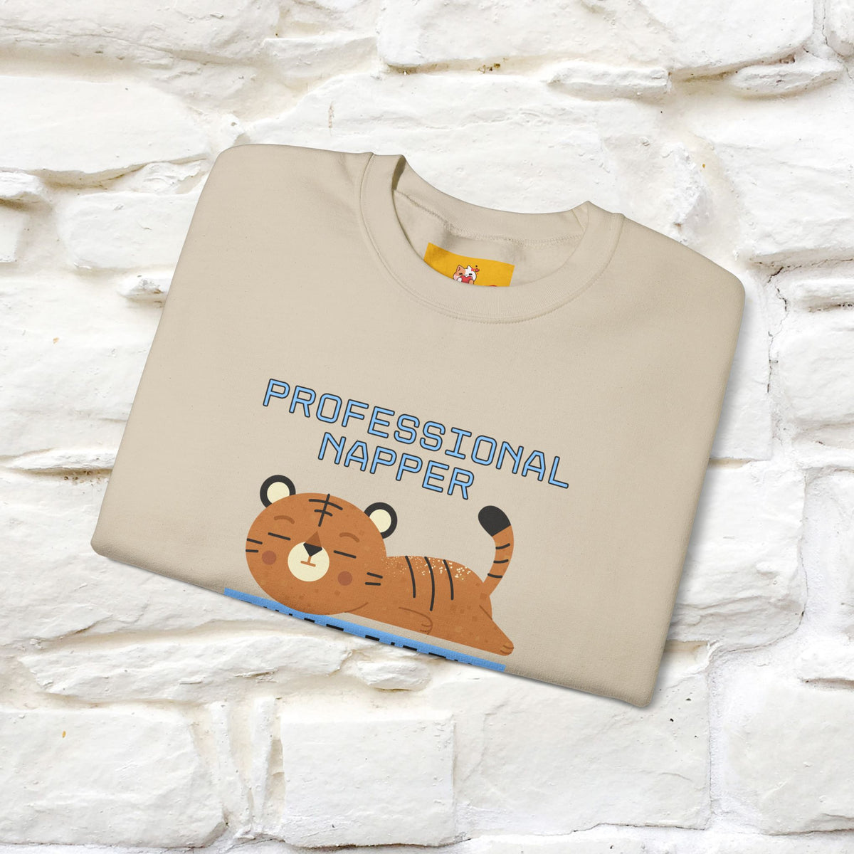 ''Professional Napper Since Birth'' |Cat Sweatshirt | Nunu&Miao Studio