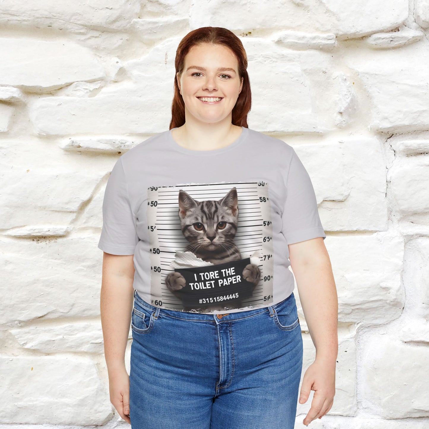 ''I Tore The Toilet Paper'' | Funny Cat T-Shirt | Nunu&Miao Studio - Nunu&Miao Studio