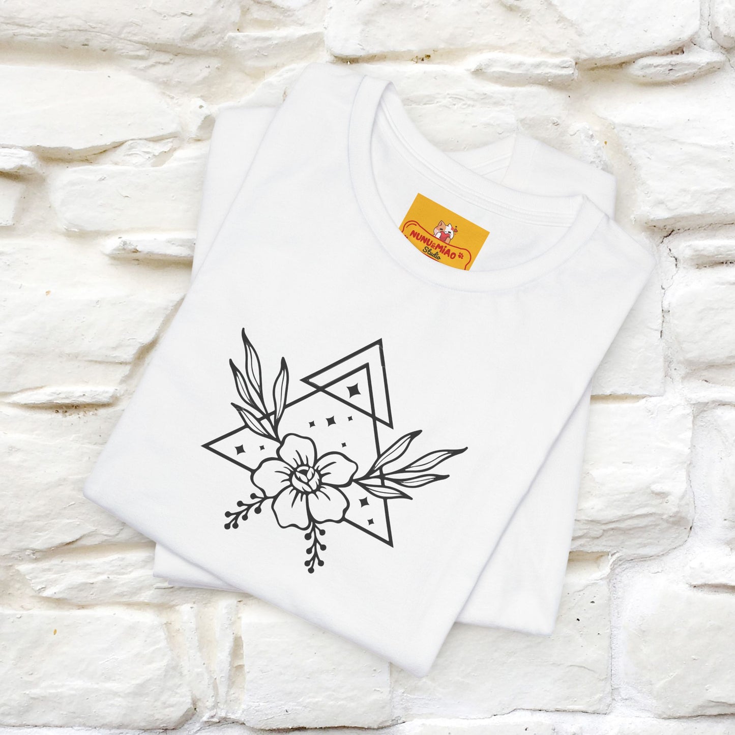 "Trinity'' Cat T-Shirt Front and Back Design | Nunu&Miao Studio - Nunu&Miao Studio