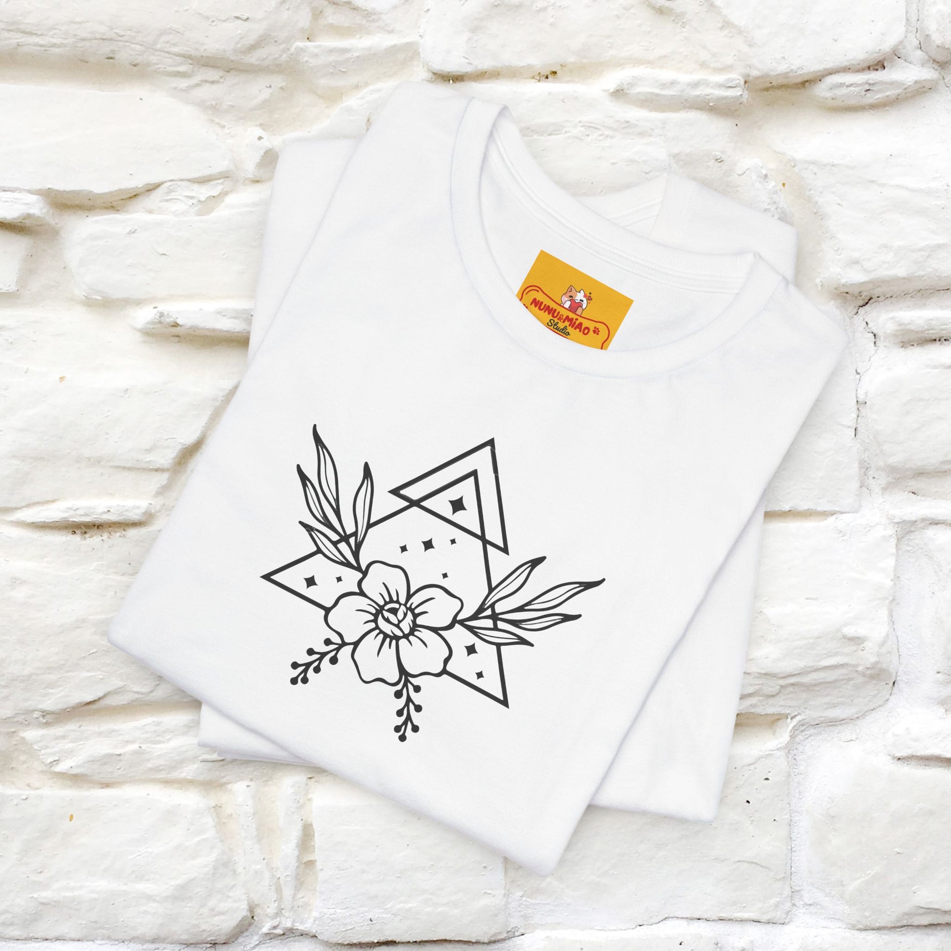 "Trinity'' Cat T-Shirt Front and Back Design | Nunu&Miao Studio - Nunu&Miao Studio