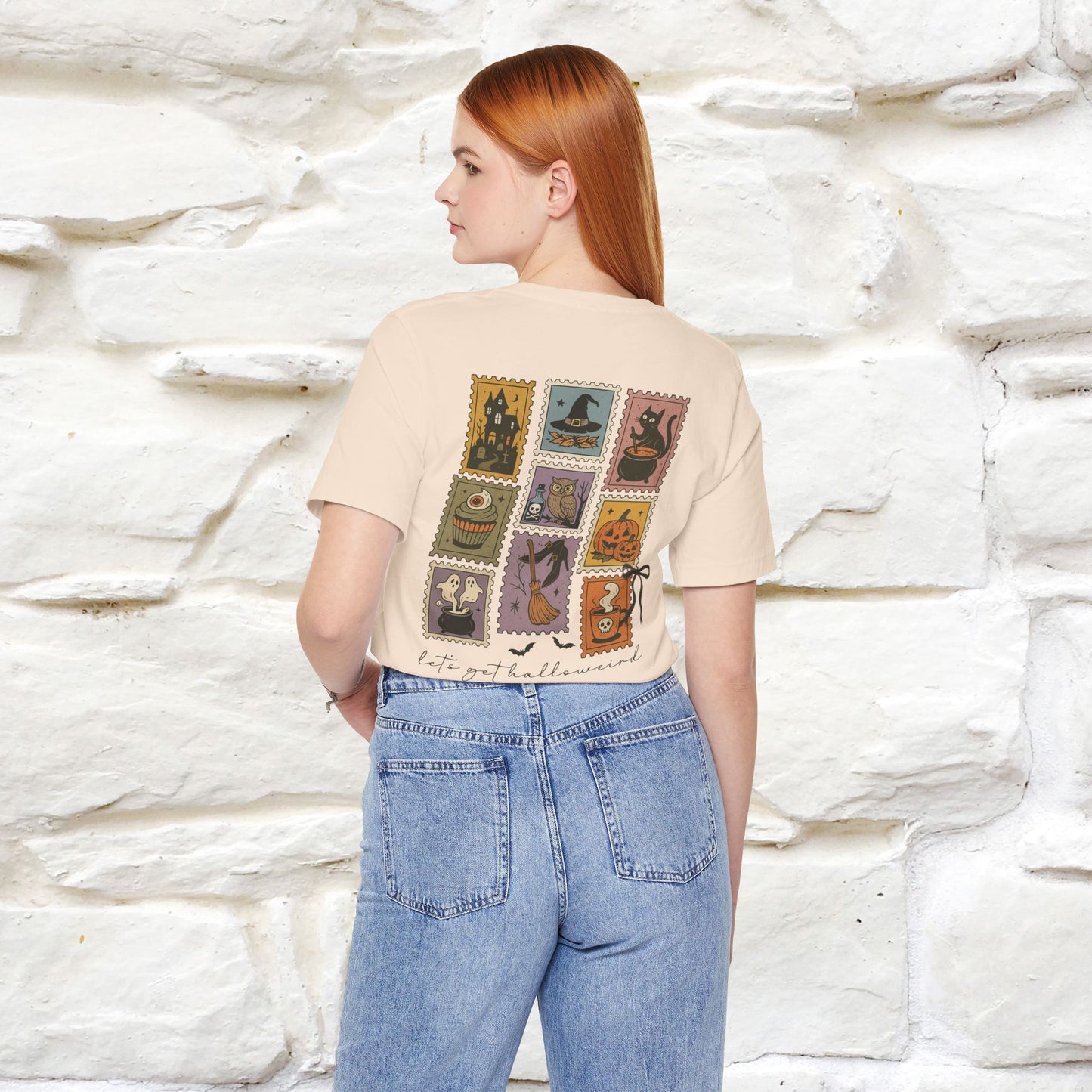 "Let-s Get Halloweeind" Hakkoween Cat T-shirt |Nunu&Miao Studio - Nunu&Miao Studio