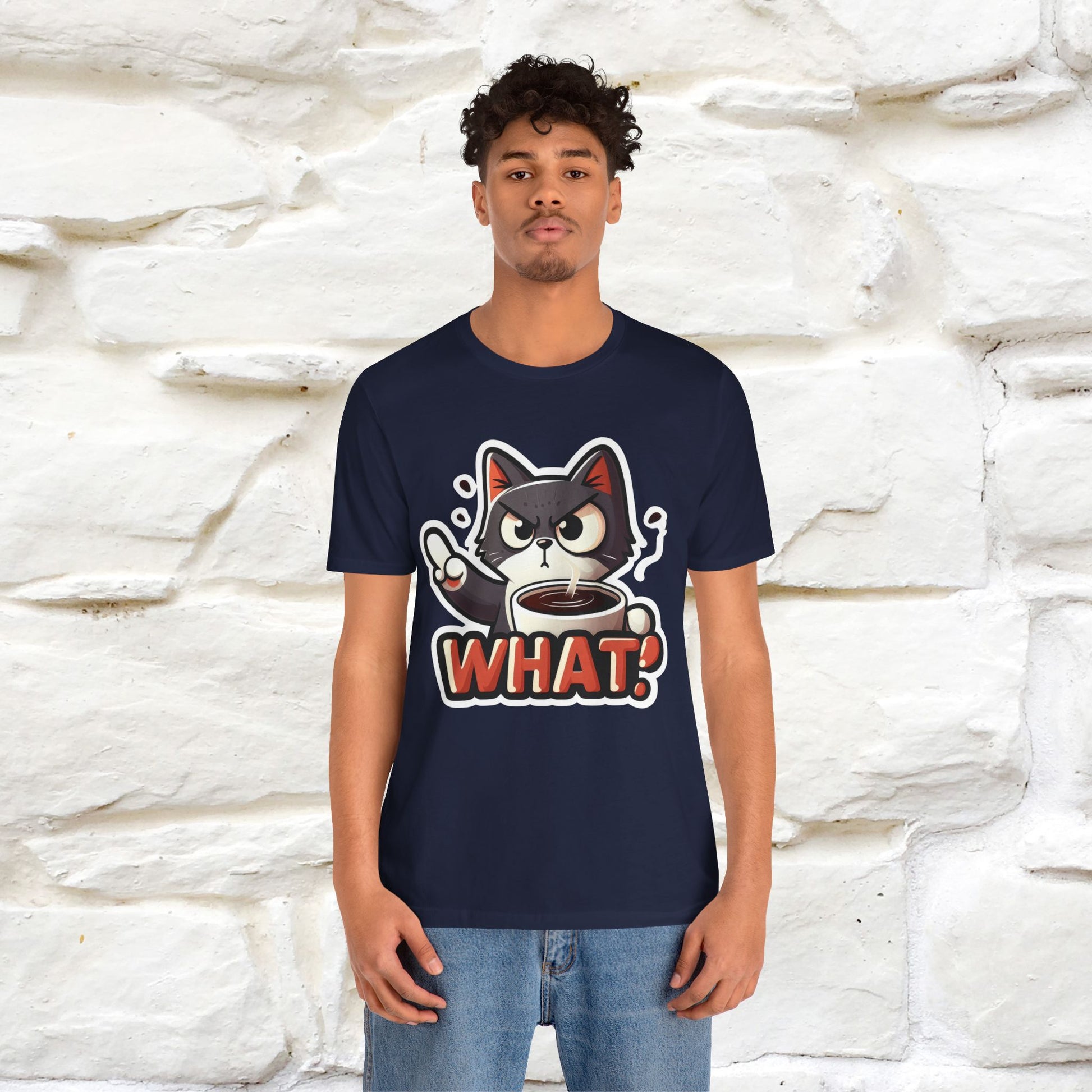 ''What !'' | Cat T-Shirt  | Nunu&Miao Studio - Nunu&Miao Studio