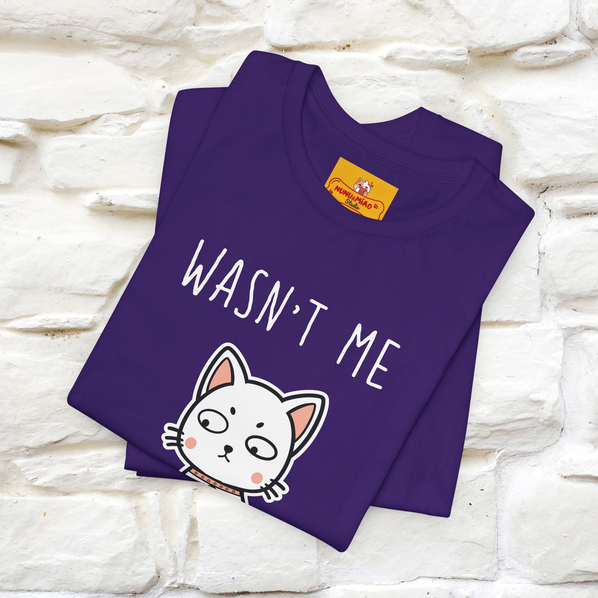 "Cat Attitude" Funny Cat T-shirt | Nunu&Miao Studio - Nunu&Miao Studio