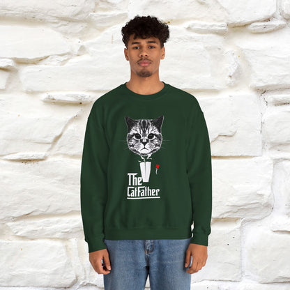 "The Catfather'' |Cat Sweatshirt | Nunu&Miao Studio