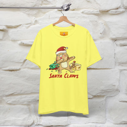 "Santa Claws" |Funny Cat T-Shirt | Nunu&Miao Studio