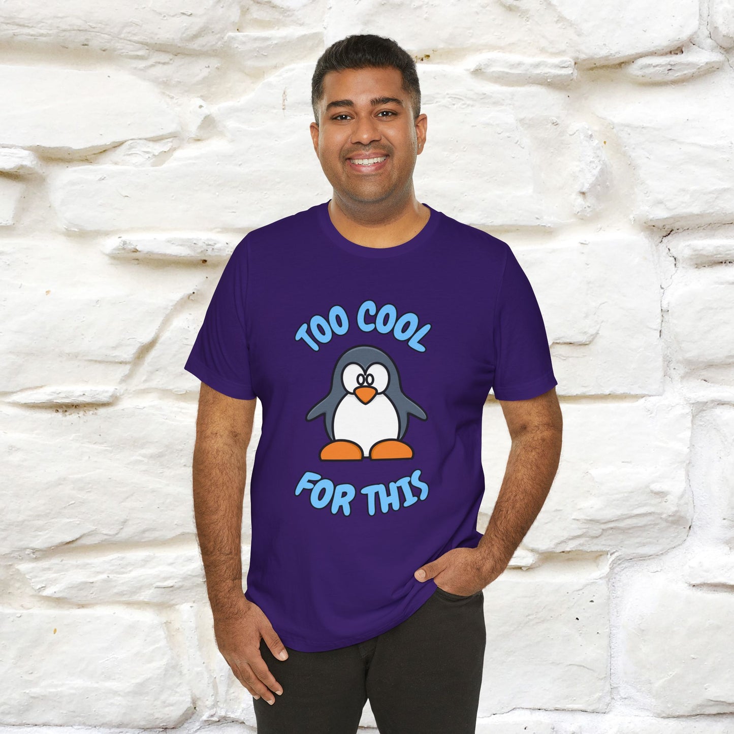 ''Too Cool For This" |Cat T-Shirt | Nunu&Miao Studio - Nunu&Miao Studio