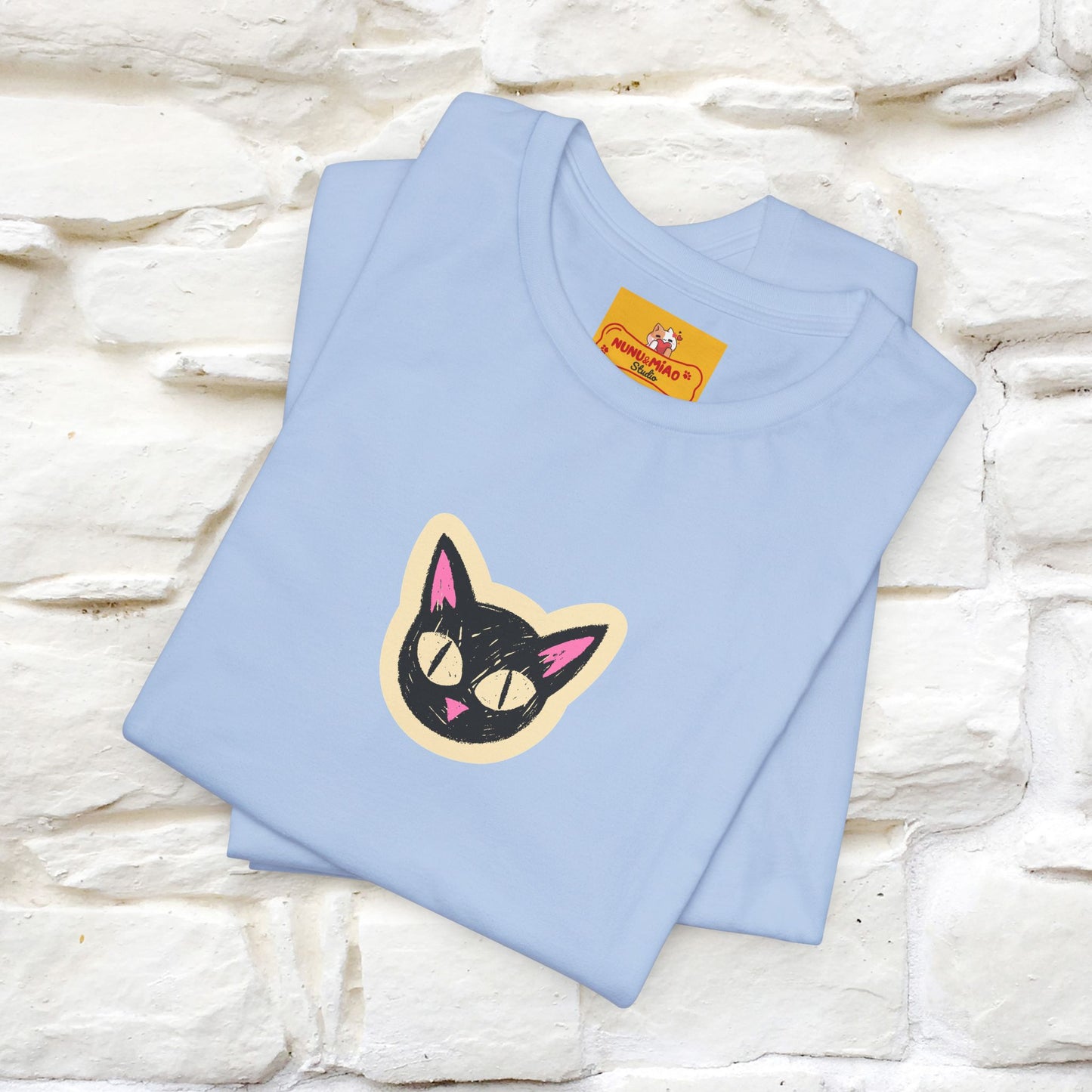 “If You Want To Be Remembered..." Funny Cat T-Shirt | Front & Back Design | Nunu&Miao Studio