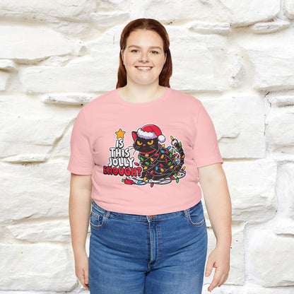 “Is This Jolly Enough?” | Cat T-Shirt | Nunu&Miao Studio