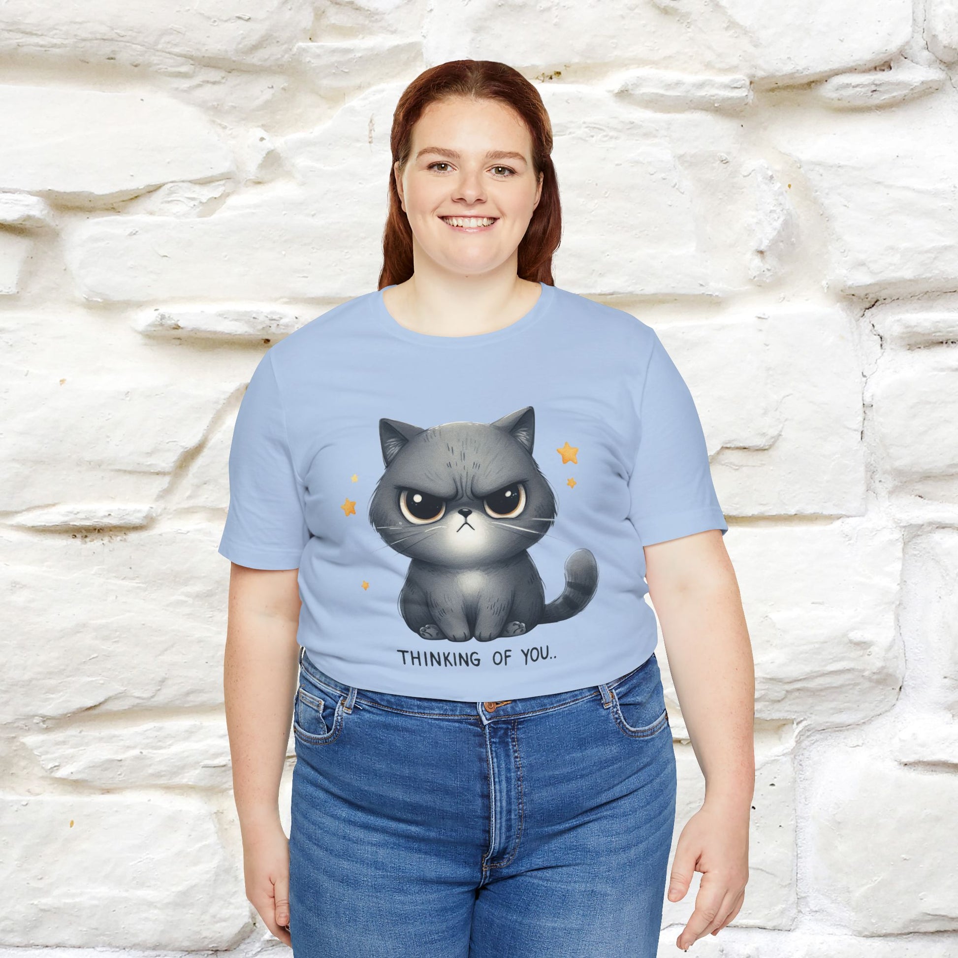 "Thinking Of You" |Funny T-Shirt | Nunu&Miao Studio - Nunu&Miao Studio