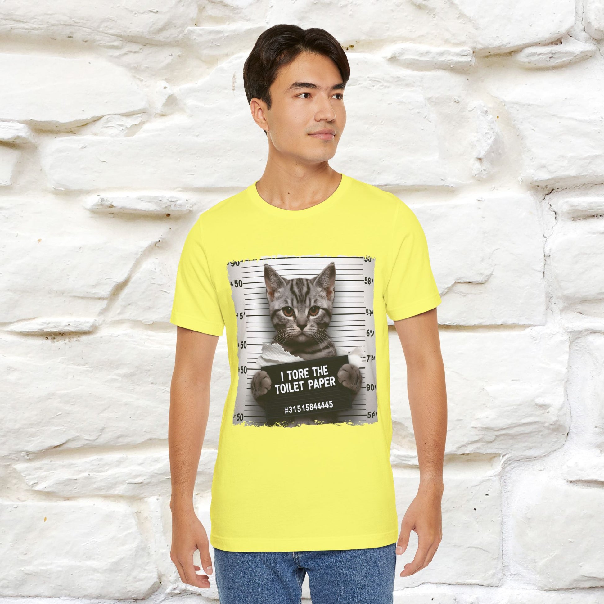 ''I Tore The Toilet Paper'' | Funny Cat T-Shirt | Nunu&Miao Studio - Nunu&Miao Studio