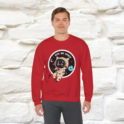 ''Give Me Space'' |Cat Sweatshirt | Nunu&Miao Studio