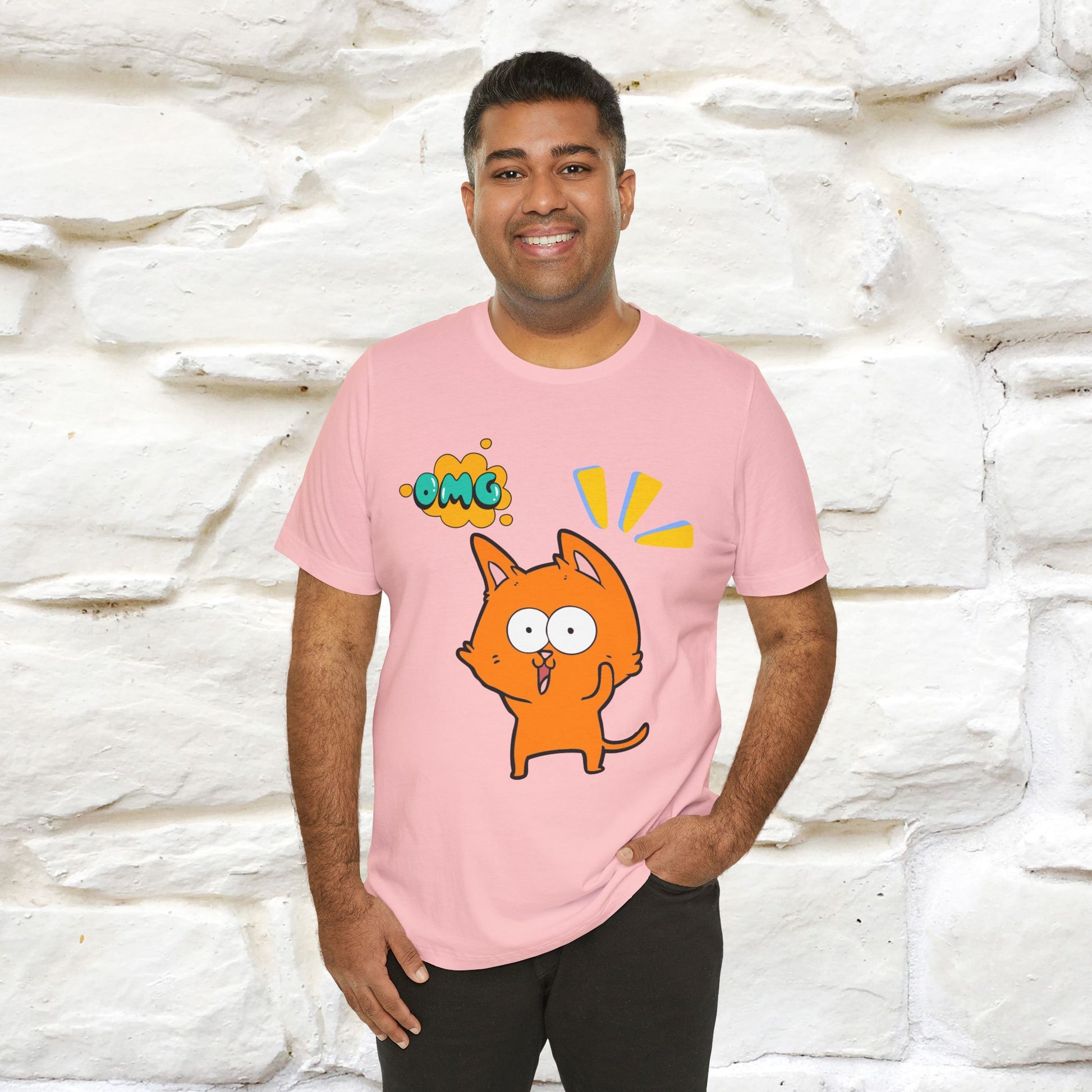 ''Oh My God'' Cat T-Shirt | Nunu&Miao Studio - Nunu&Miao Studio