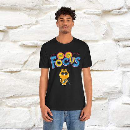 ''Don’t Lose Focus'' Cat T-Shirt | Nunu&Miao Studio - Nunu&Miao Studio
