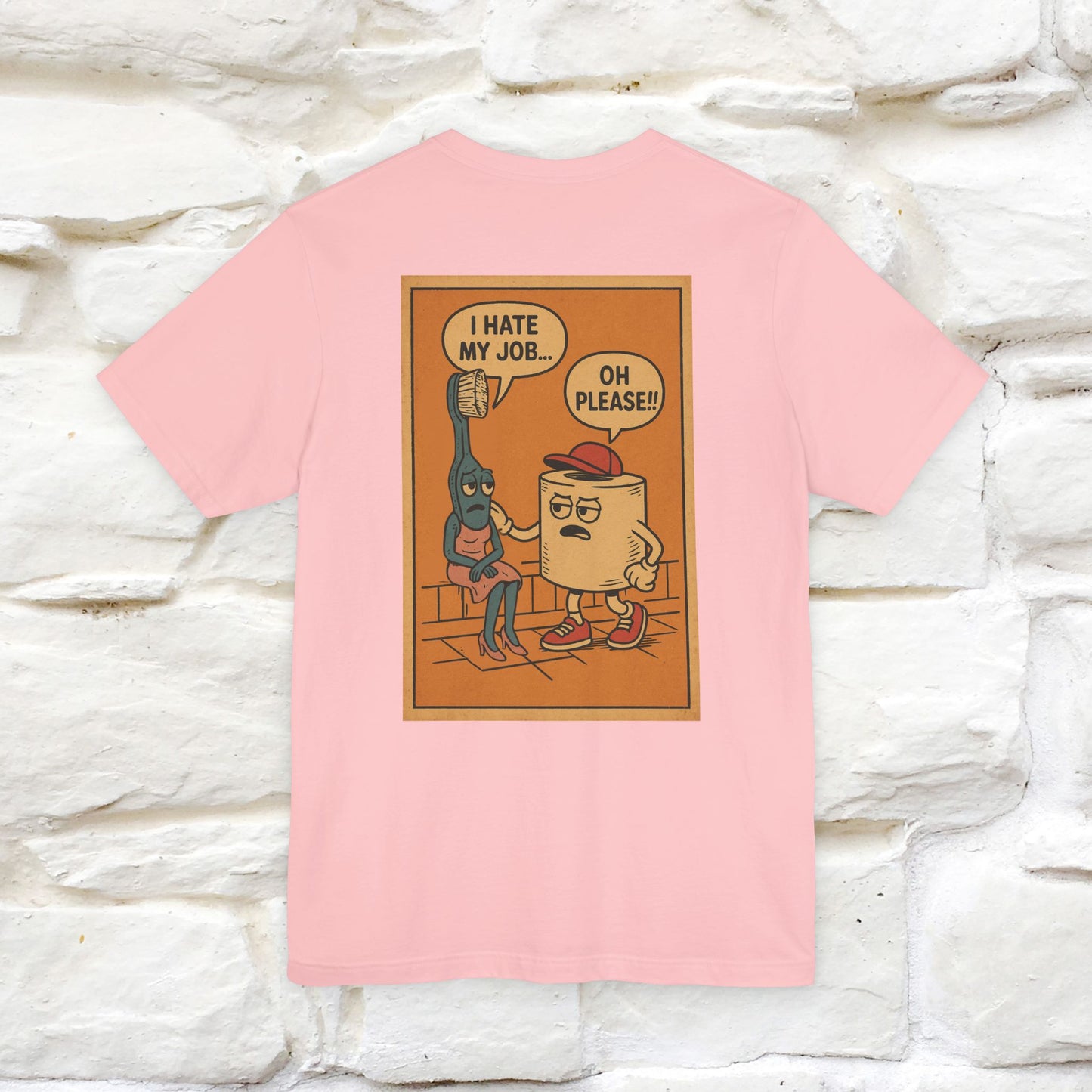 "I Hate My Job ... Oh Please" Funny Cat T-shirt |Nunu&Miao Studio - Nunu&Miao Studio