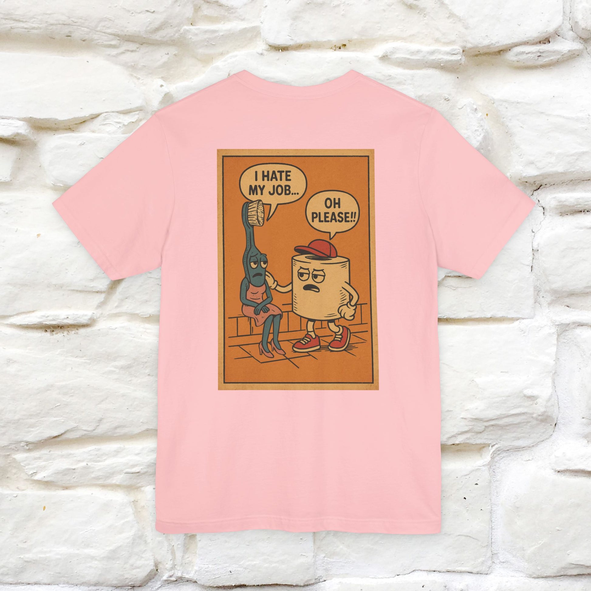 "I Hate My Job ... Oh Please" Funny Cat T-shirt |Nunu&Miao Studio - Nunu&Miao Studio