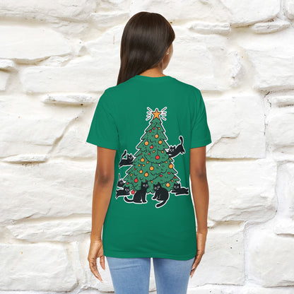 “Cat Christmas Tree” | Cat T-Shirt | Nunu&Miao Studio